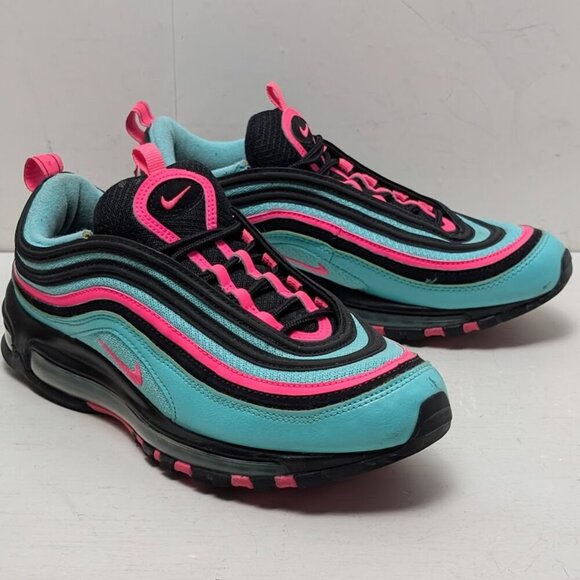 RARE Nike Air Max 97 Men's Shoes Size 8 Turquoise South Beach - CU4877-300 - Picture 1 of 8